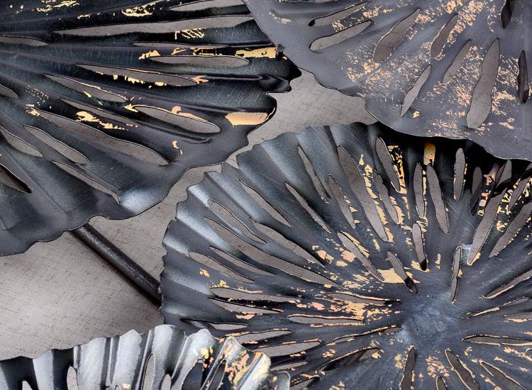 玄關(guān)裝飾畫 工業(yè)風客廳沙發(fā)軟裝實物 立體手工鐵藝金屬酒店壁飾