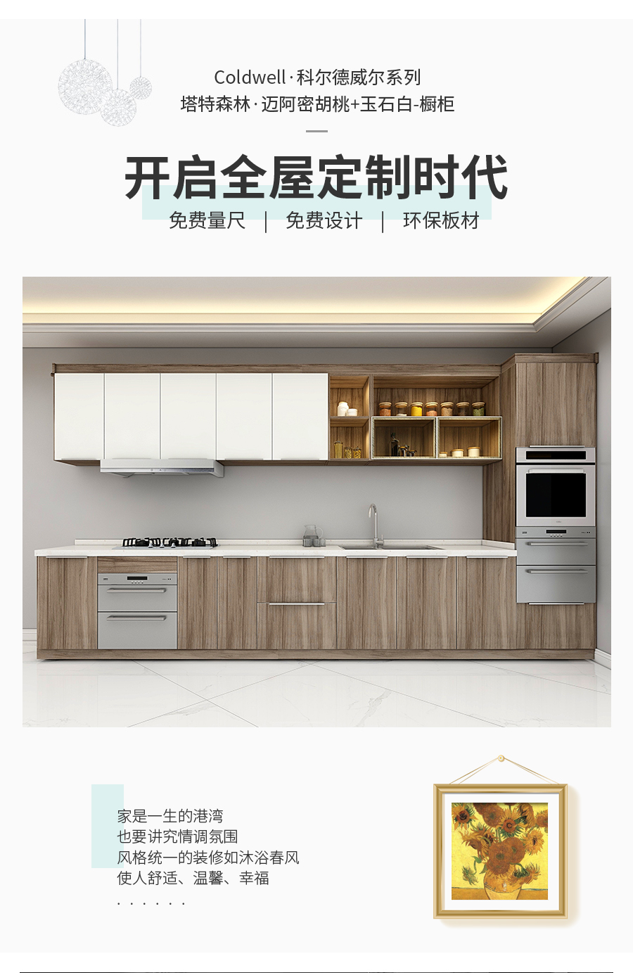 星空梵高定制櫥柜 塔特森林櫥柜