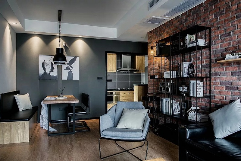 遼陽家裝工業(yè)風(fēng)裝修案例賞析